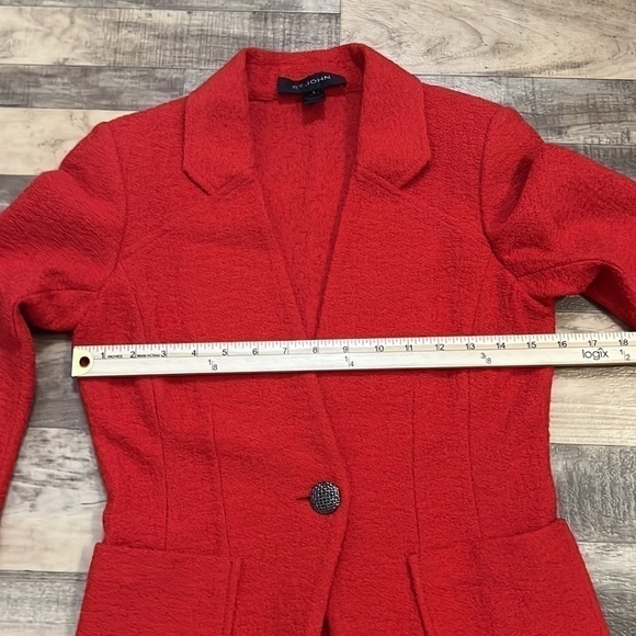 ST. JOHN wool blend 2017 Spring collection sz:2 - Picture 11 of 12